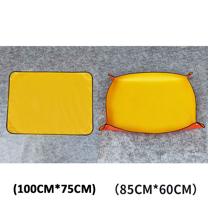 Plant Repotting Mat Waterproof PE Transplanting Mat Foldable Gardening Mat Repotting Mat for Indoor Outdoor Plants