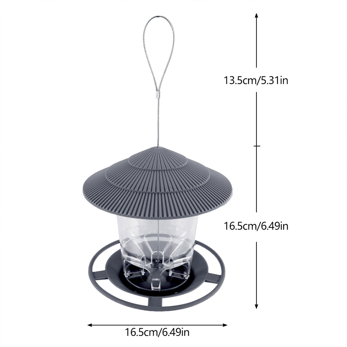 Elements Enclosed Bird Feeder