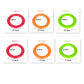 Greens Flying Disc Ring Toy