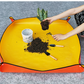 Plant Repotting Mat Waterproof PE Transplanting Mat Foldable Gardening Mat Repotting Mat for Indoor Outdoor Plants