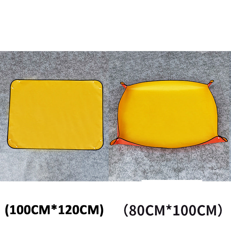 Plant Repotting Mat Waterproof PE Transplanting Mat Foldable Gardening Mat Repotting Mat for Indoor Outdoor Plants