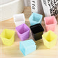 8 Pcs Mini Plastic Plant Flower Seedlings Nursery Pot/Pots Planter Colorful Flower Plant Container with Pallet