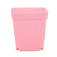 8 Pcs Mini Plastic Plant Flower Seedlings Nursery Pot/Pots Planter Colorful Flower Plant Container with Pallet