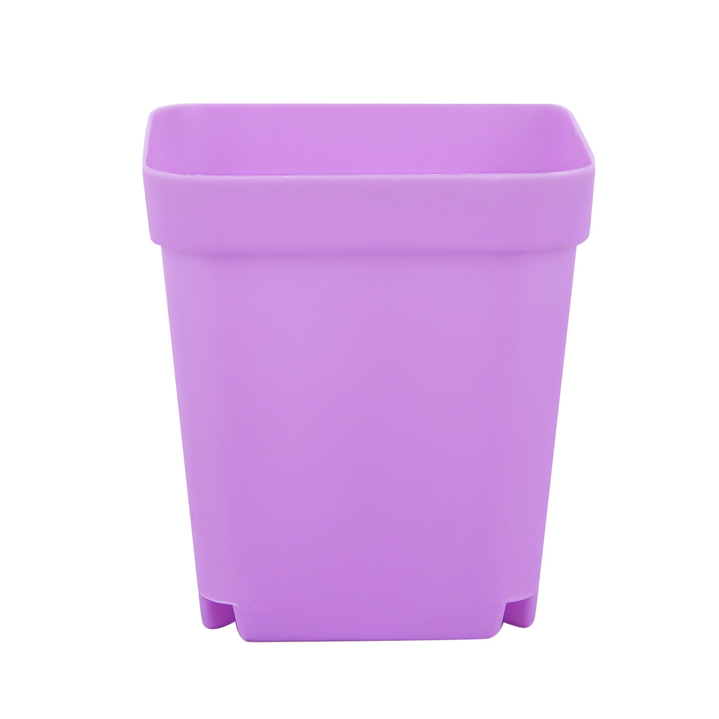 8 Pcs Mini Plastic Plant Flower Seedlings Nursery Pot/Pots Planter Colorful Flower Plant Container with Pallet