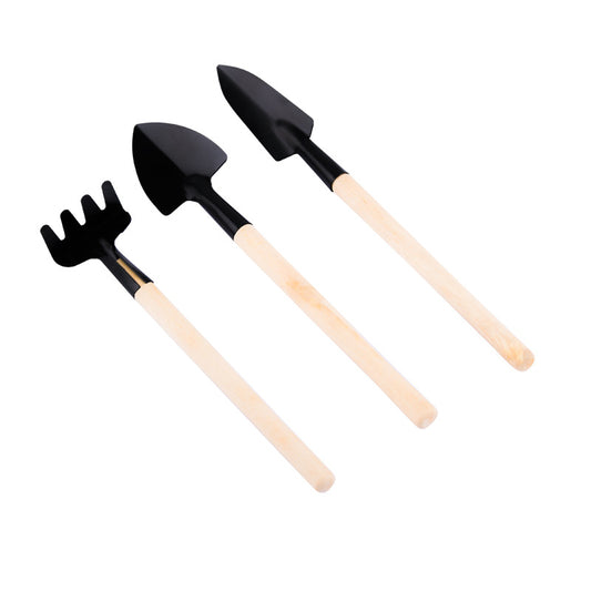 3pcs Mini Plant Garden Tools Set Spade Claw Rake Shovel ers Plants Tools for Plant Pots ers