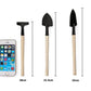 3pcs Mini Plant Garden Tools Set Spade Claw Rake Shovel ers Plants Tools for Plant Pots ers