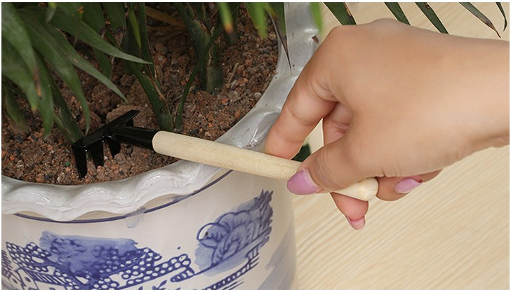 3pcs Mini Plant Garden Tools Set Spade Claw Rake Shovel ers Plants Tools for Plant Pots ers