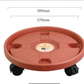 2 Pc Heavy Duty Plant Caddy with Wheels - Rolling Plant Stand