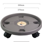 2 Pc Heavy Duty Plant Caddy with Wheels - Rolling Plant Stand