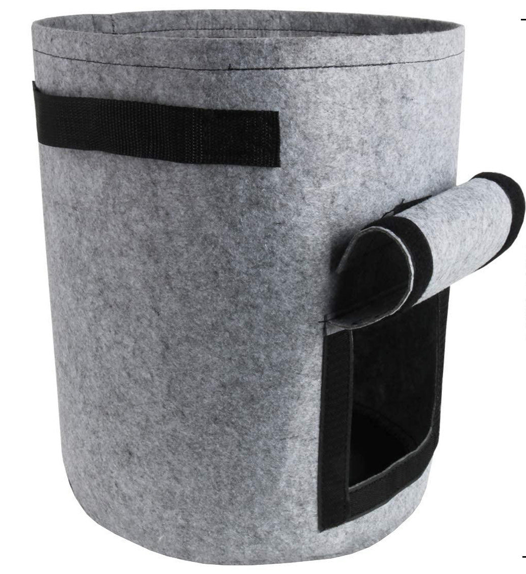 2 pack Potato Grow Bags with Flap Planter Pot with Handles and Harvest Window for Potato Tomato and Vegetables