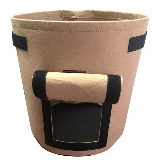 2 pack Potato Grow Bags with Flap Planter Pot with Handles and Harvest Window for Potato Tomato and Vegetables