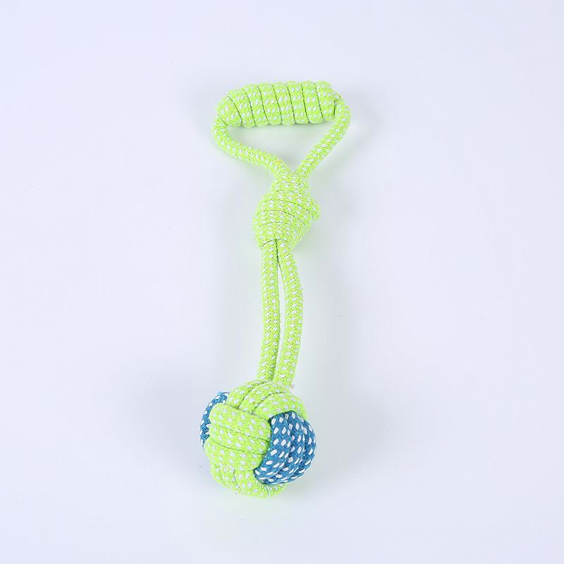 Greens Dog Rope Chew Toys Bite Resistant